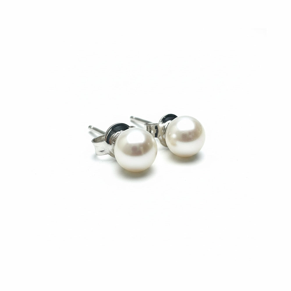 Perlen Ohrstecker 925 Silber Neringa