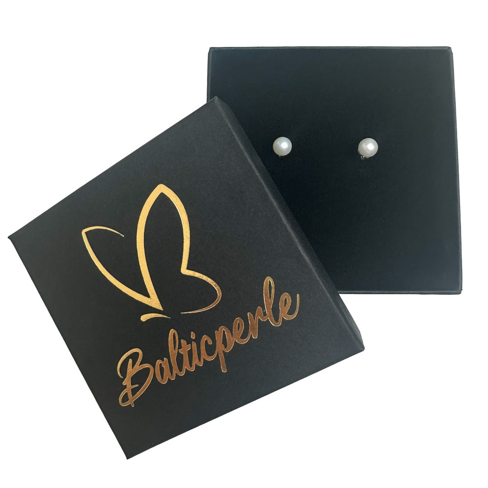 Perlen Ohrstecker 925 Silber Nida